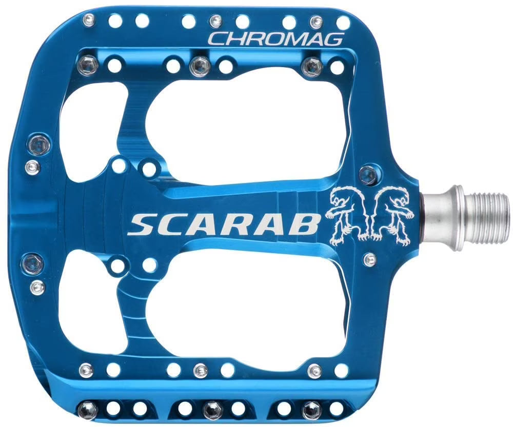 Blue Aluminum Body Platform Pedal M1301