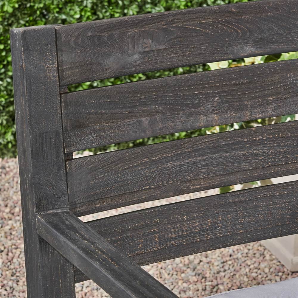 8-Seater Acacia Wood Expandable Dining Set N7726