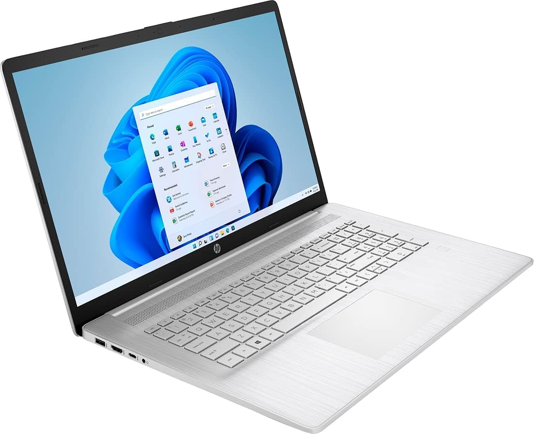 17.3’’ Full HD Display AMD Ryzen 5 5500U 16GB RAM 1TB PCIe SSD+1TB HDD Natural Silver Laptop F104