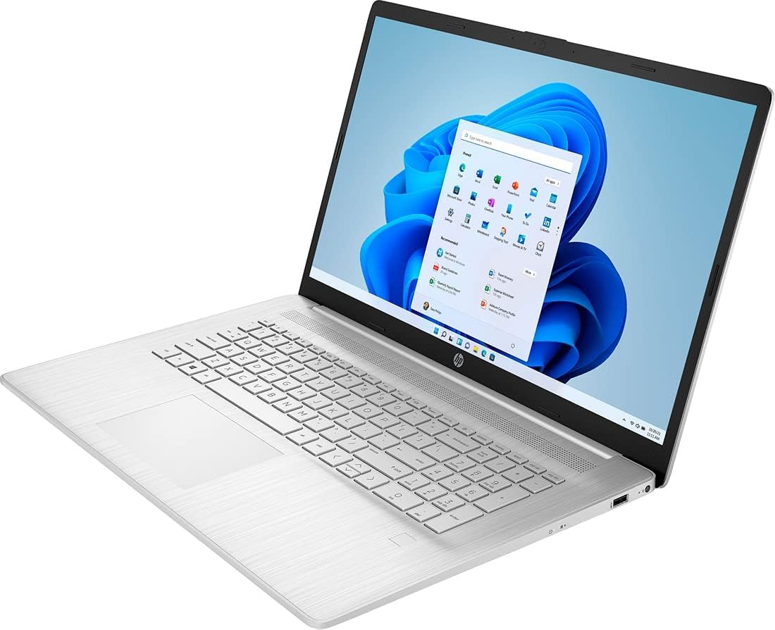 17.3’’ Full HD Display AMD Ryzen 5 5500U 16GB RAM 1TB PCIe SSD+1TB HDD Natural Silver Laptop F104
