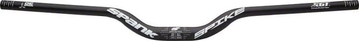 800mm Wide 50mm Rise 31.8mm Clamp Matte Black Bars A1693