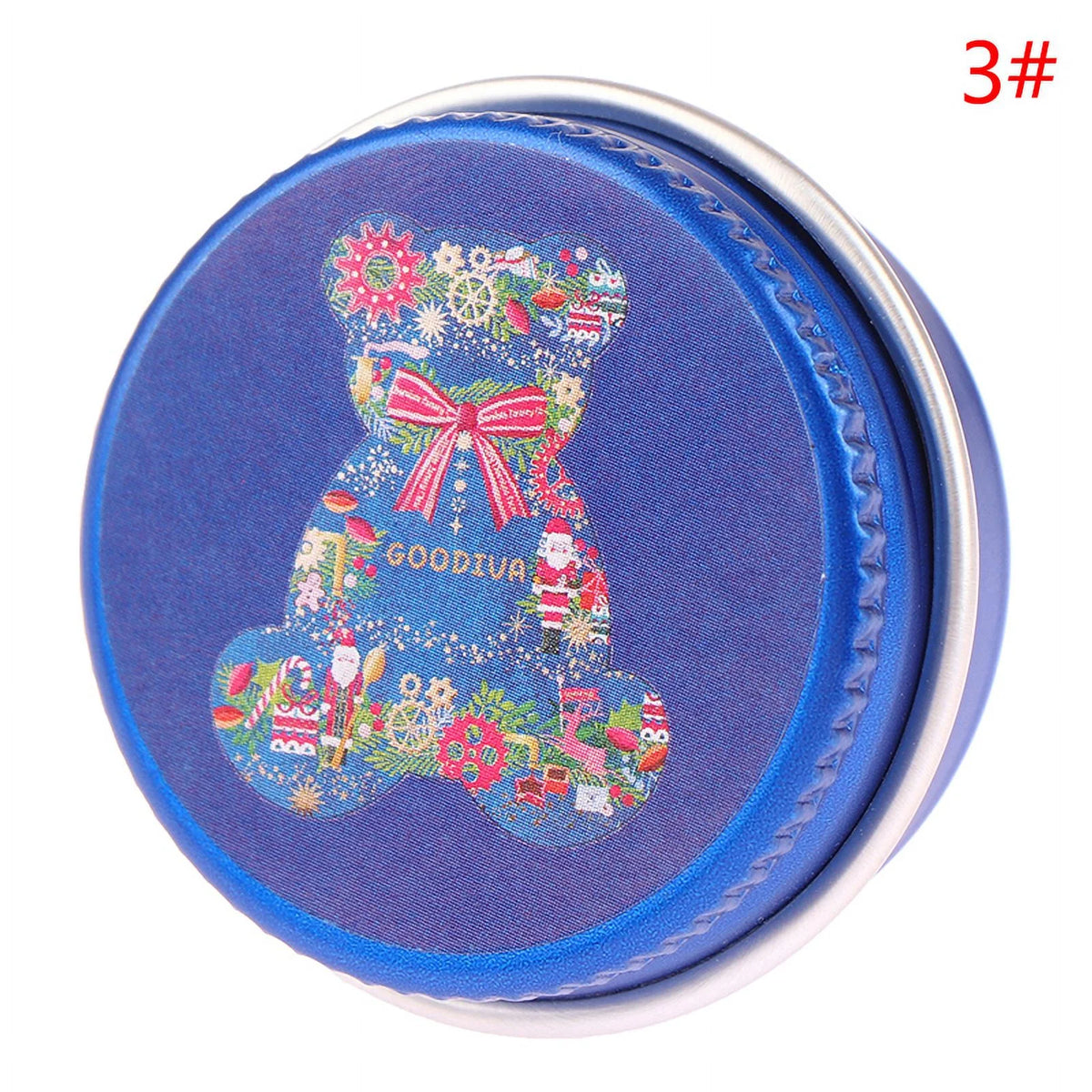 1:12 Dollhouse Mini Christmas Cookies Candy Gift Box Tin Box K9507