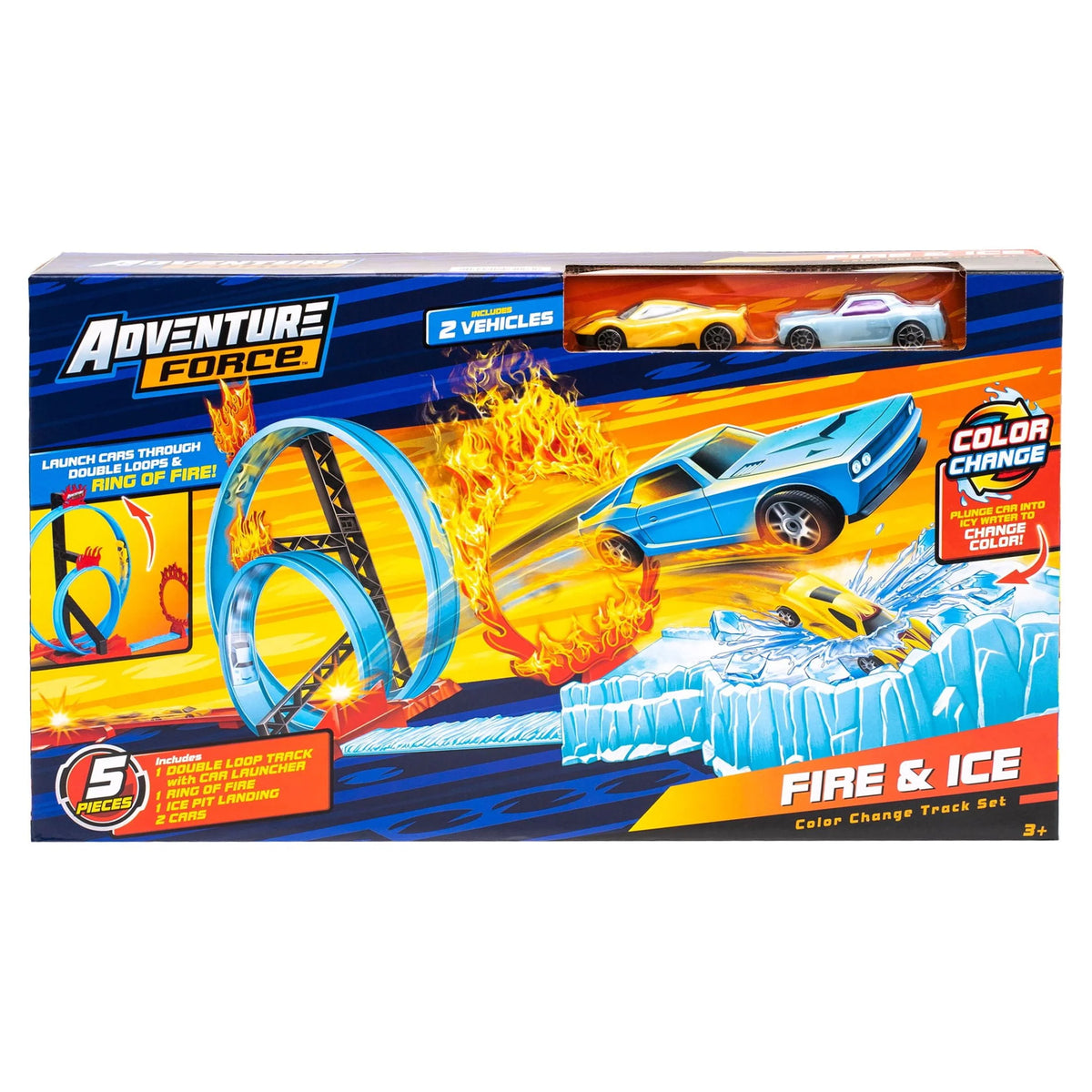 Color Change Track Set with 2 Cars A155668