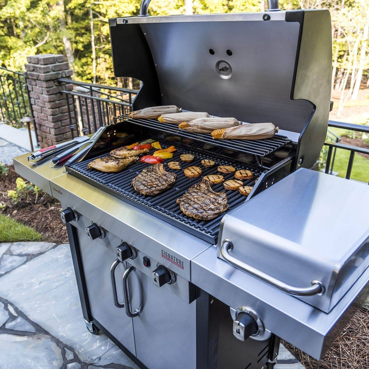 4-Burner Tru-Infrared Gas Grill B12041