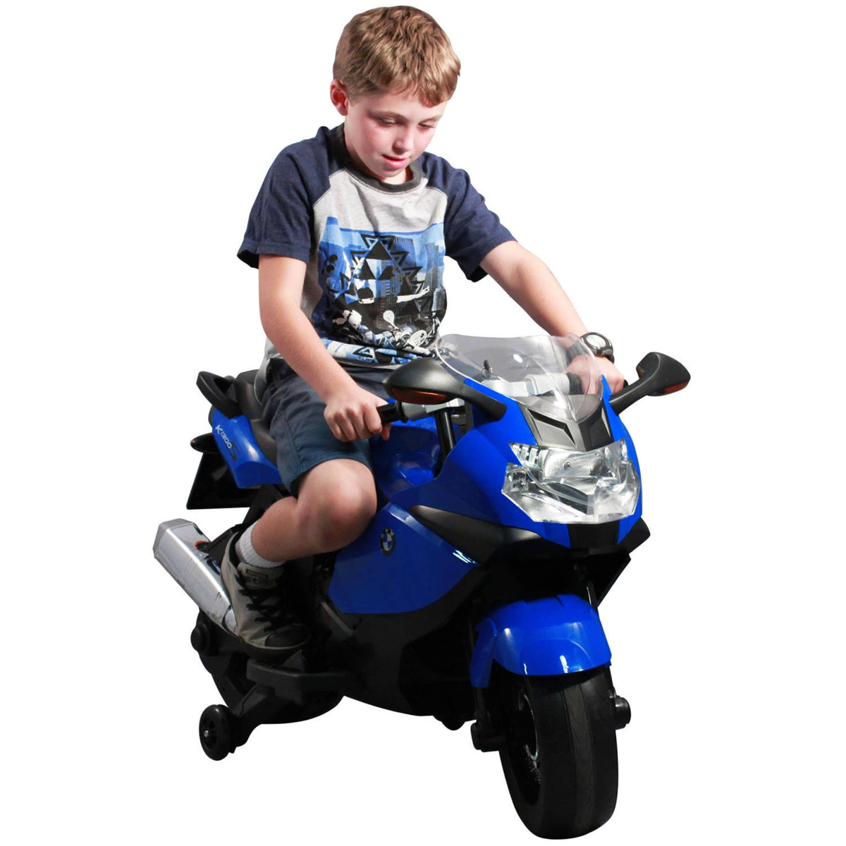 Blue 12V Kids Battery Powered Ride on Car N43160