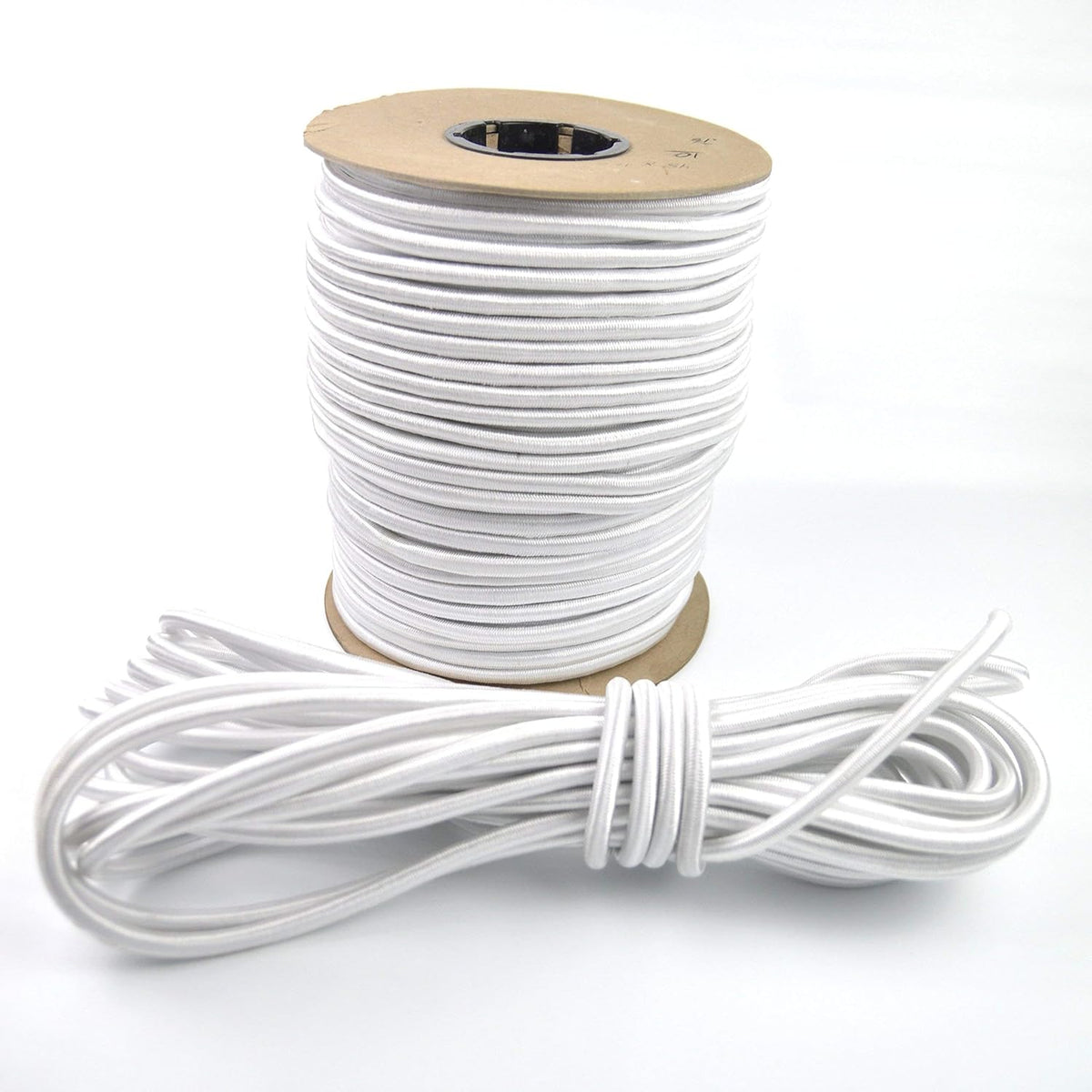 300ft 3/8 Inch White Bungee Shock Cord P666