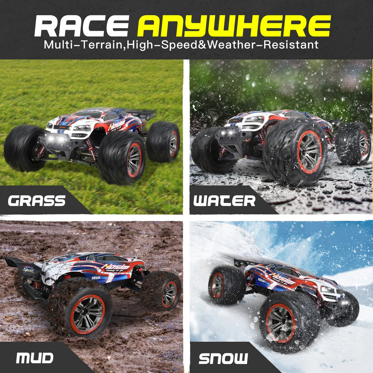 1:12 RC Monster Truck Buggy Toy R5196