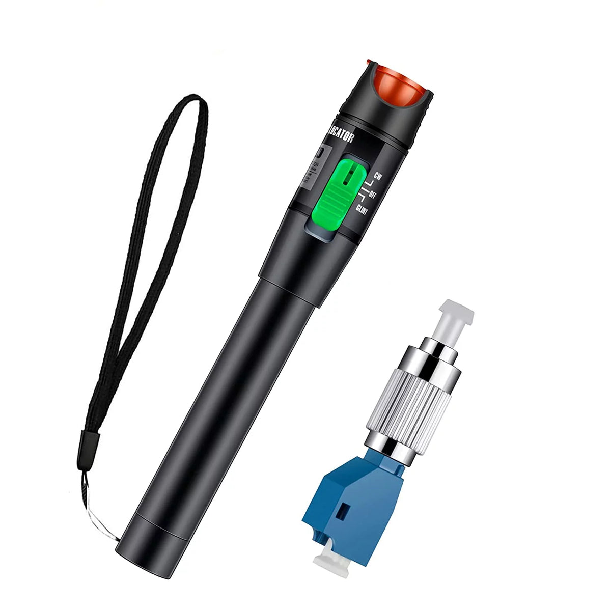 30mW 30KM Visual Fault Locator Red Light Fiber Optic Cable Tester X549425