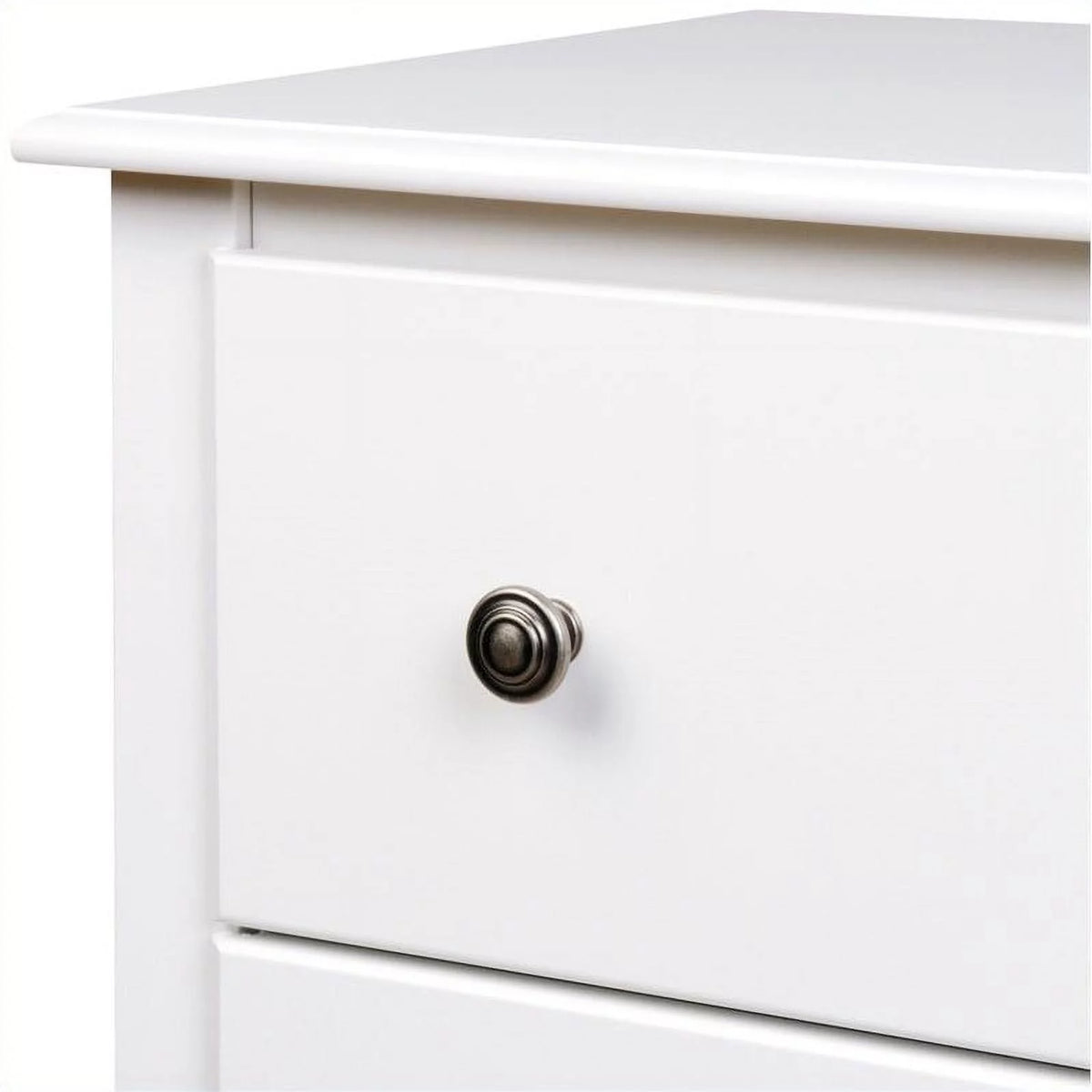 6 Drawer Wood Bedroom Lingerie Chest in White K25011