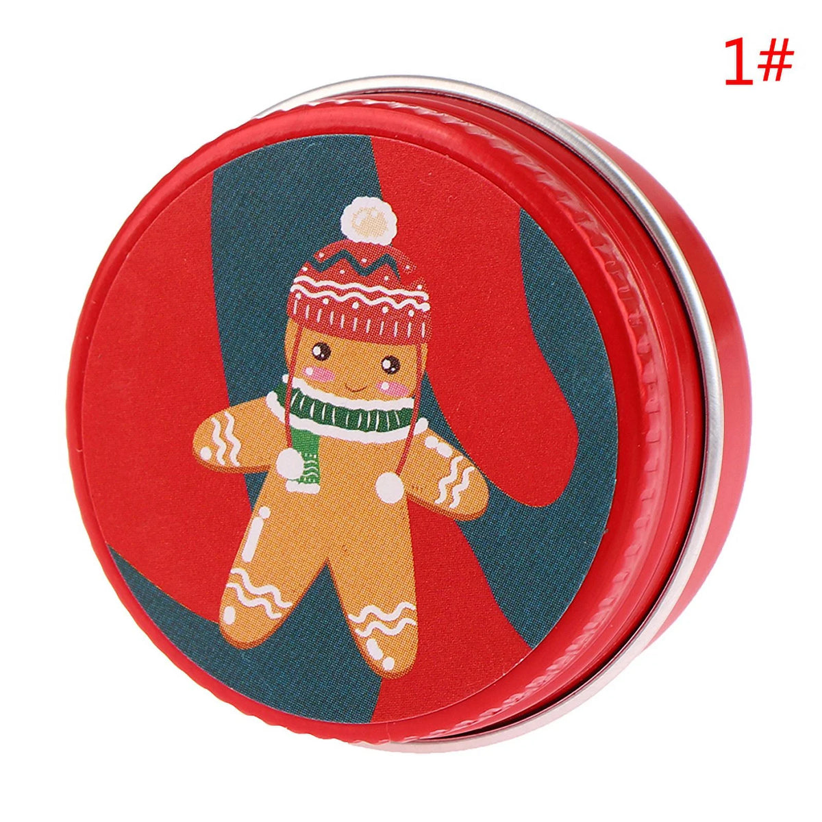 1:12 Dollhouse Mini Christmas Cookies Candy Gift Box Tin Box K9507
