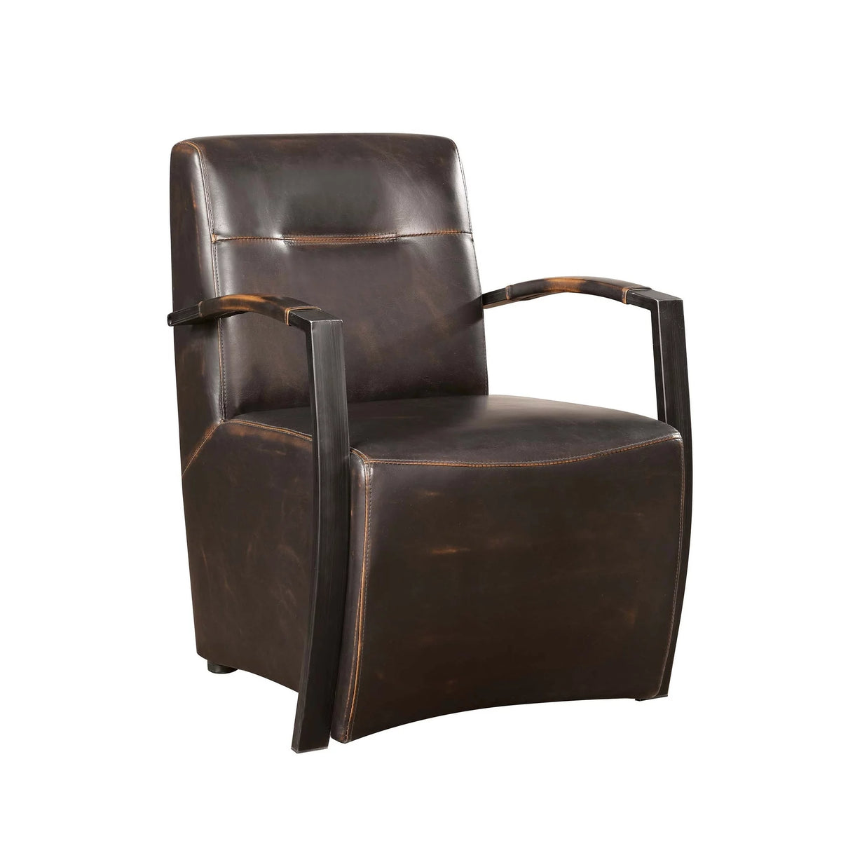 Brown and Grey Accent Chair I66830