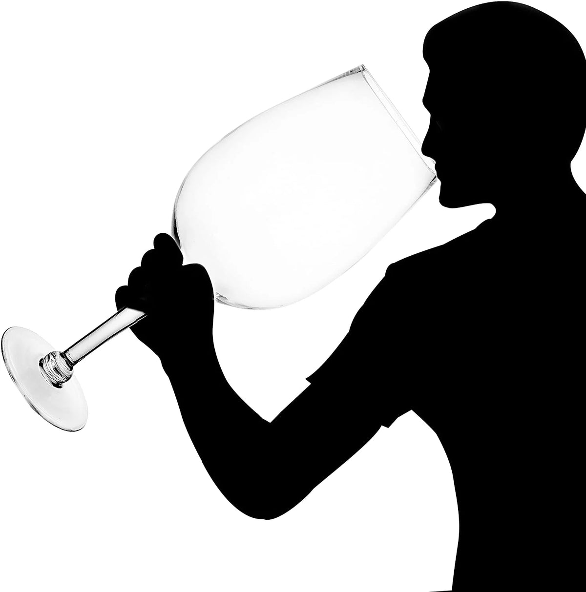 20-Inch Clear Wine Glass N68372