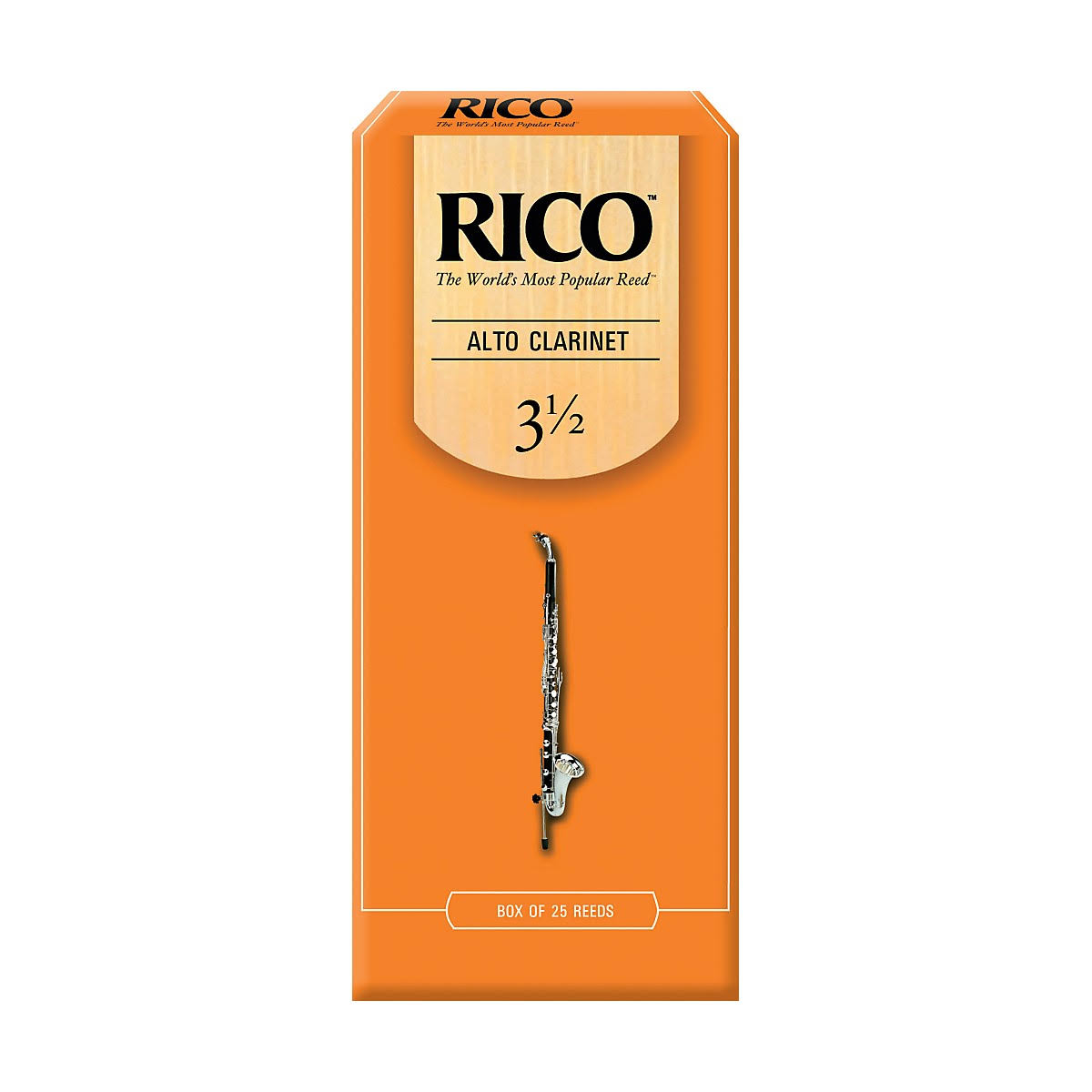 Alto Clarinet Reeds Strength 3.5 25-Pack T6224
