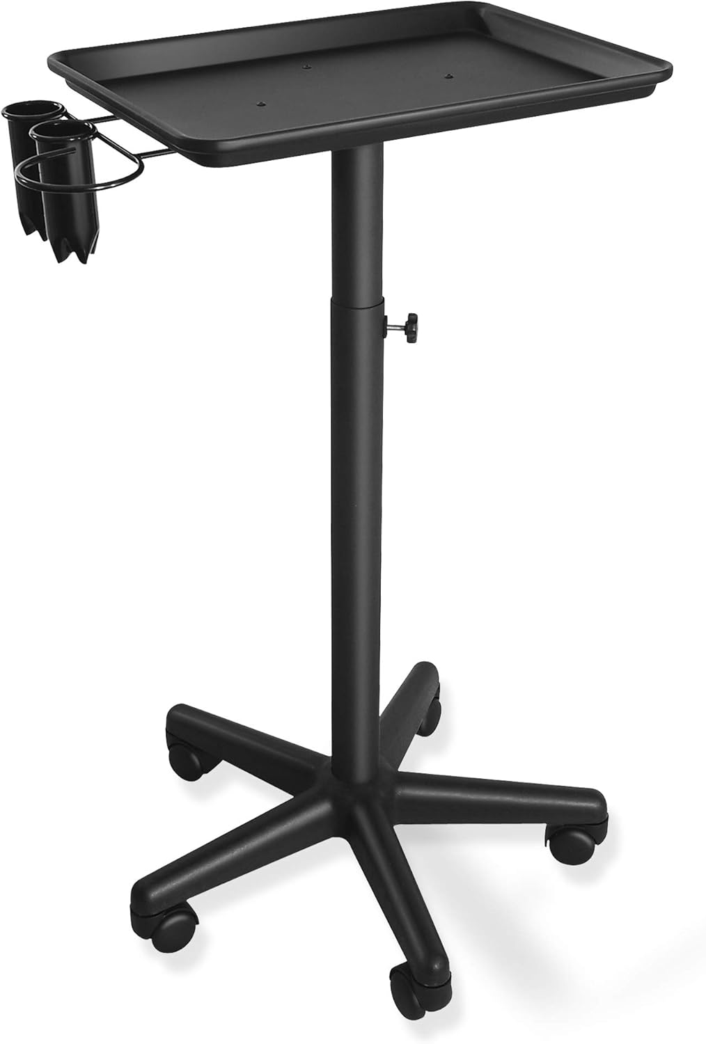 Black Aluminum Instrument Tray with Accessory Caddy P47191