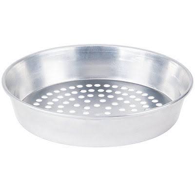 14" x 2" Super Perforated Aluminum Pizza Pan U708