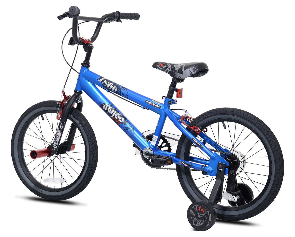 18-inch Blue Freestyle BMX Bicycle Q3957