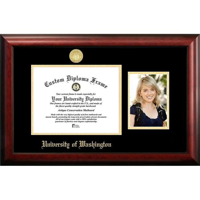 11W x 8.5h Gold Diploma Frame C7531