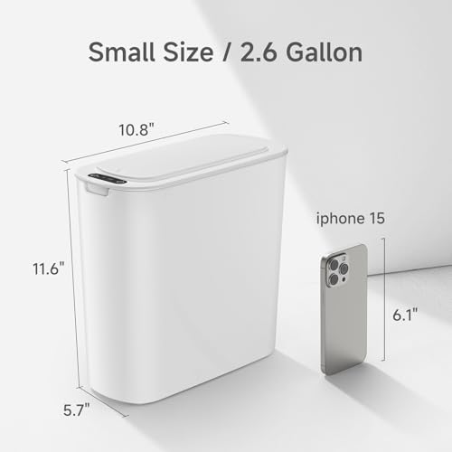 Automatic Motion Sensor 2.6 Gallon Touchless Trash Can B82822