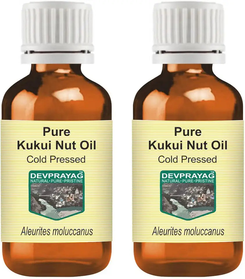 Cold Pressed Kukui Nut Oil 2 Pack 100ml H8907