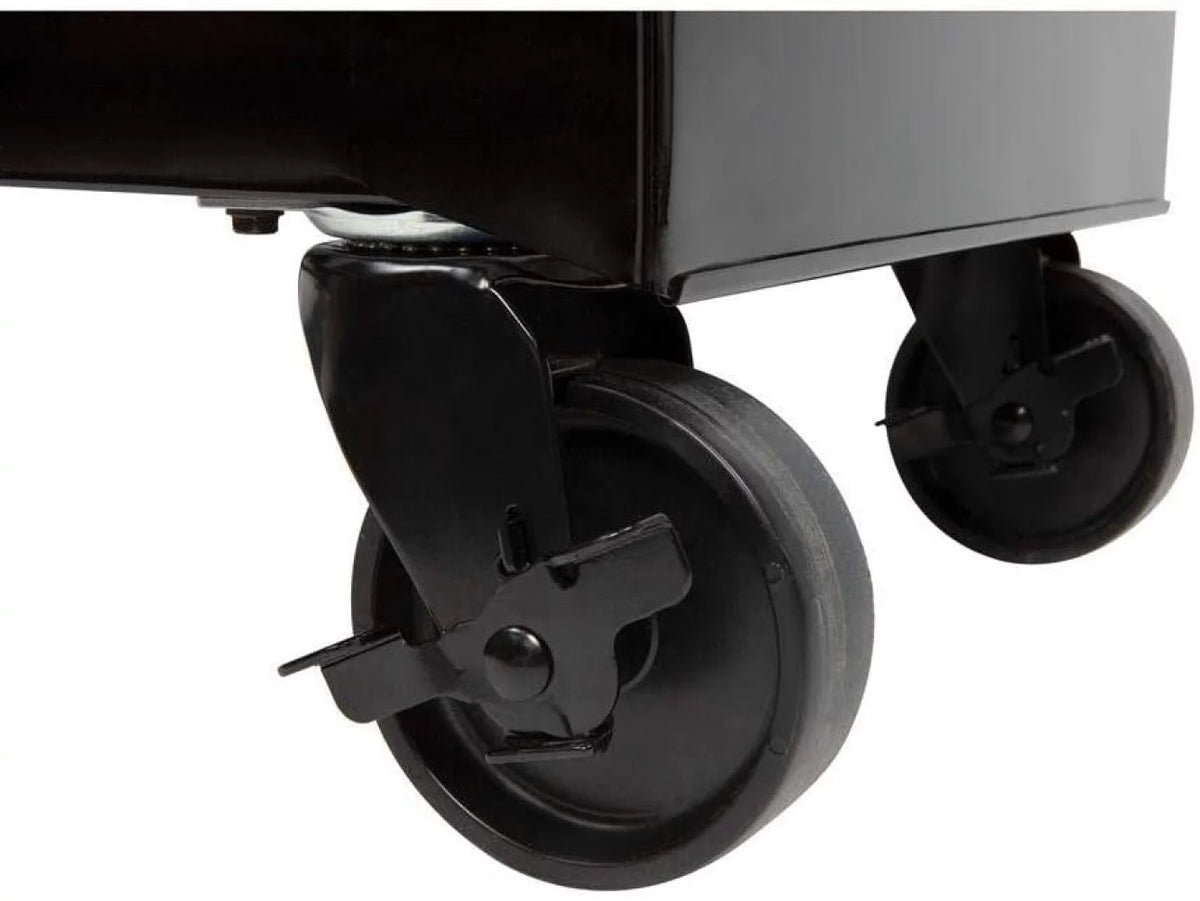 26 in. 4-Drawer Rolling Tool Cabinet in Gloss Black F28067