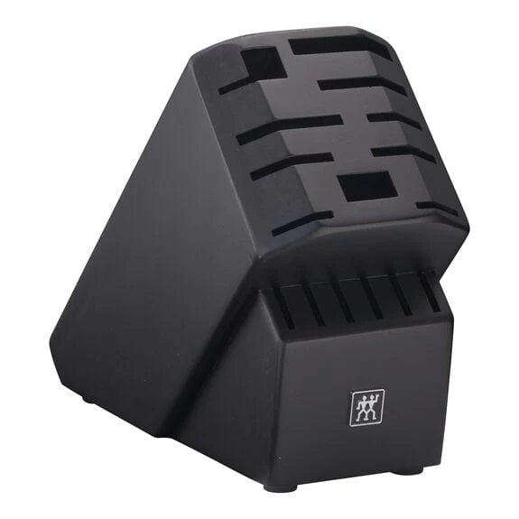 16 Slot Knife Block in Black Rubberwood F70535