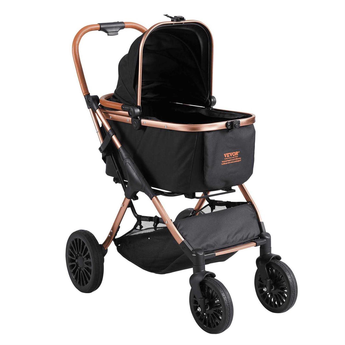 4 Wheels Pet Stroller with Brakes C624861