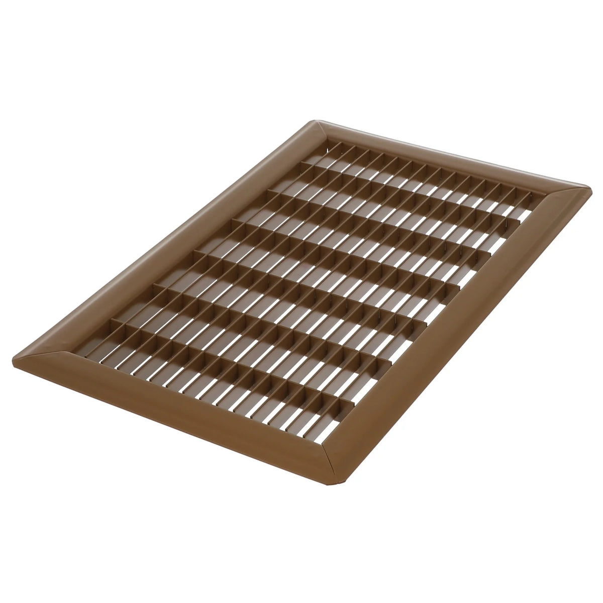 6in x 30in Brown Heavy Gauge Steel Floor Grille F29003
