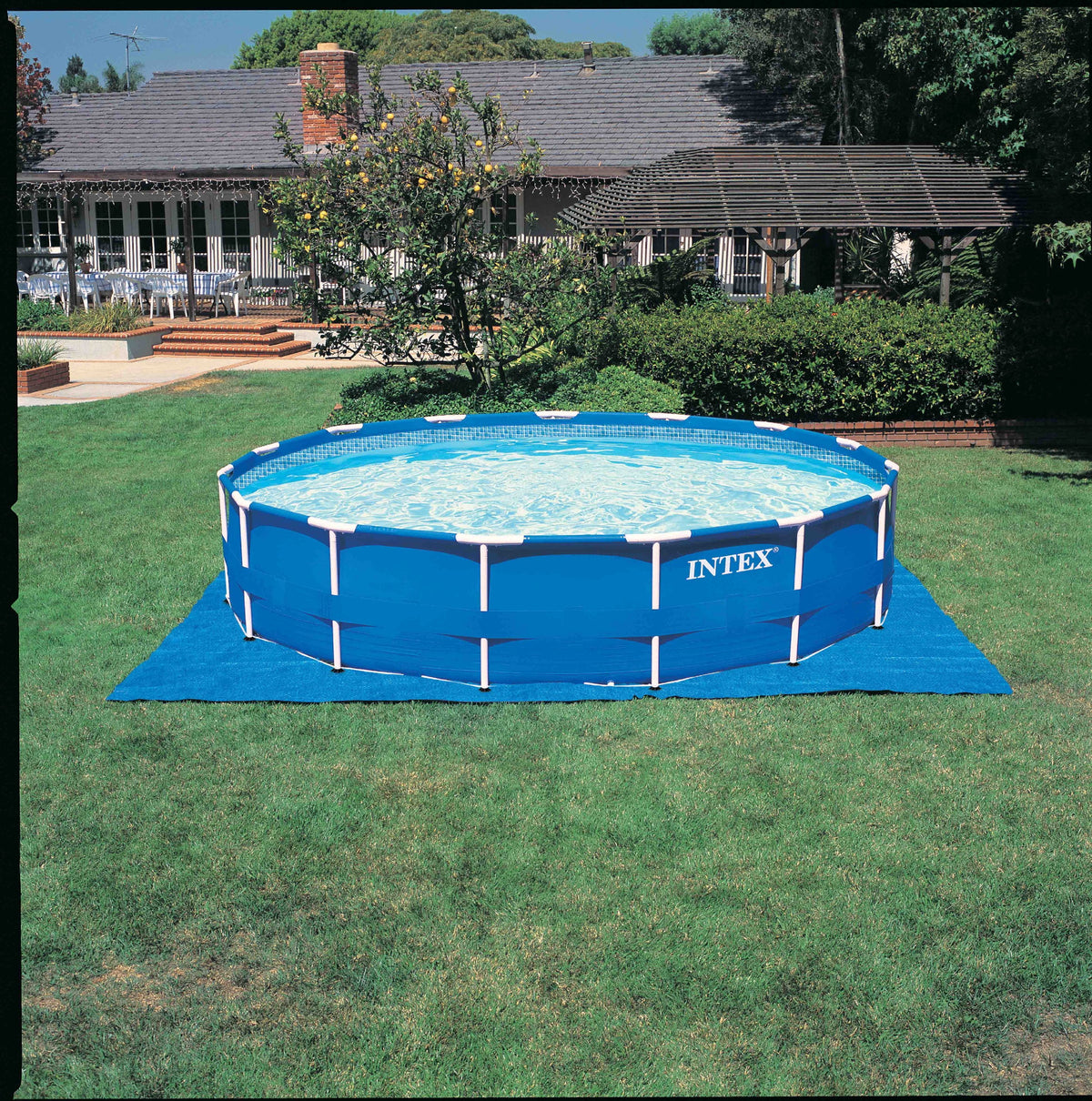 15' x 48 Metal Frame Above Ground Pool with Filter Pump M448146