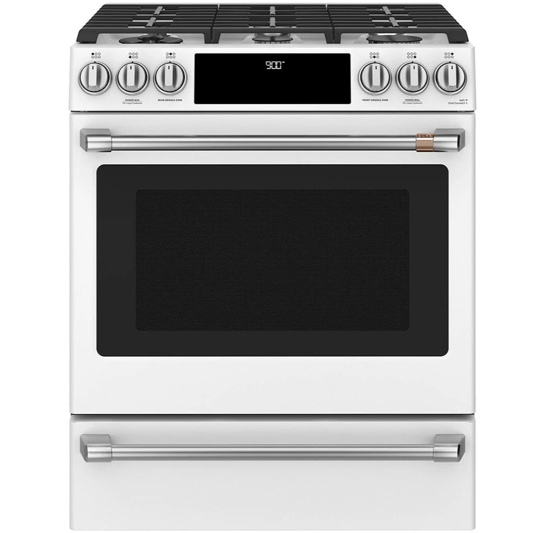 30 IN. 5.7 CU. FT. Slide-In Dual-Fuel Convection Range D4935
